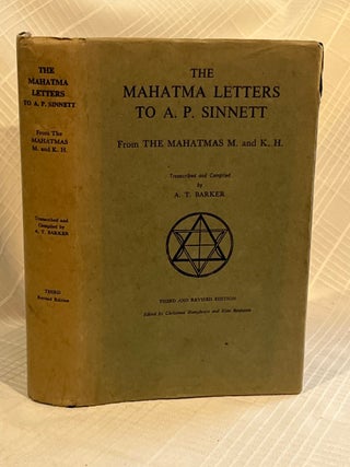THE MAHATMA LETTERS TO A.P. SINNETT FROM THE MAHATMAS M. & K.H