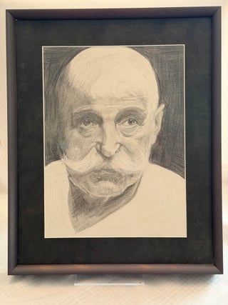 PENCIL DRAWING OF G.I. GURDJIEFF