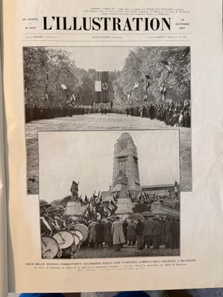 L'ILLUSTRATION: JOURNAL HEBDOMADAIRE UNIVERSEL, NO. 4939, 30 OCTOBRE 1937.