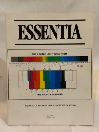 Item #38598 ESSENTIA: VOLUME 2, SPRING 1981: Journal of Evolutionary Thought. Frater Albertus,...
