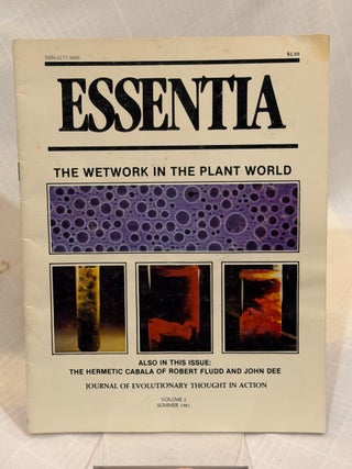 Item #38600 ESSENTIA: VOLUME 2, WINTER 1981: Journal of Evolutionary Thought. Frater Albertus