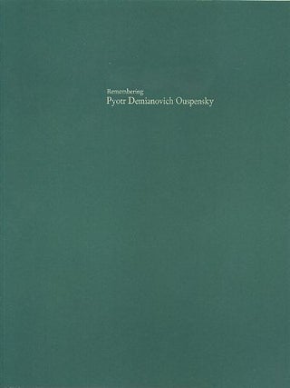 Item #5654 REMEMBERING PYOTR DEMIANOVICH OUSPENSKY. Merrily E. Taylor