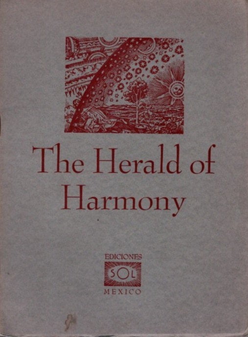 Item #6816 THE HERALD OF HARMONY. Rodney Collin.