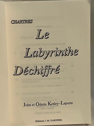 CHARTES: Le Labyrinthe Dechiffre