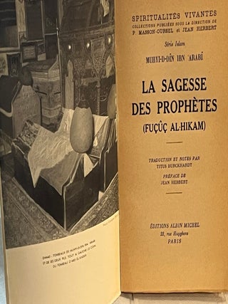 LA SAGESSE DES PROPHETES: (Fucuc Al-Hikam)