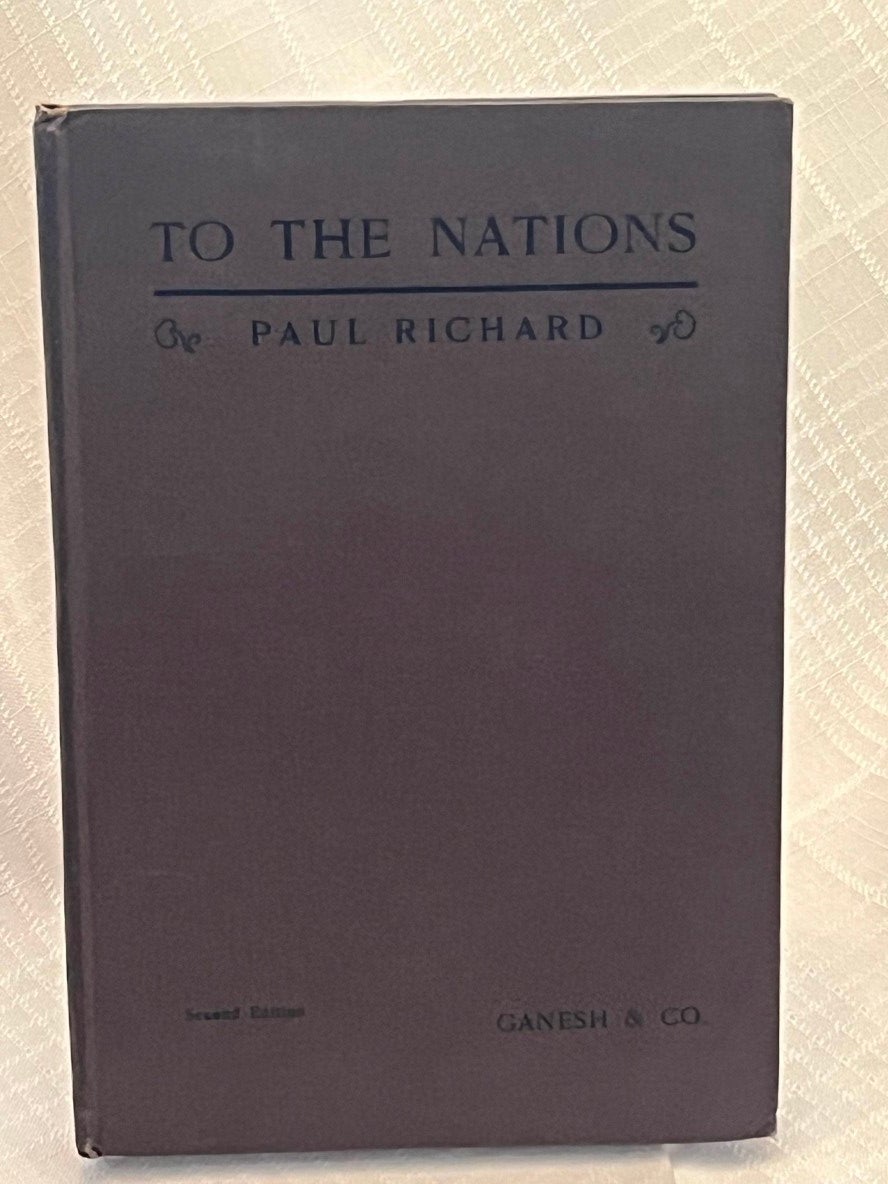 TO THE NATIONS | Paul Richard | Second Edition