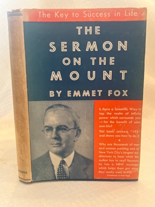 Item #80918 THE SERMON ON THE MOUNT: A General Introduction to Scientific Christianity in the...