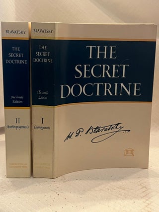Item #81146 THE SECRET DOCTRINE: Cosmogensis, Anthropogenesis. H. P Blavatsky