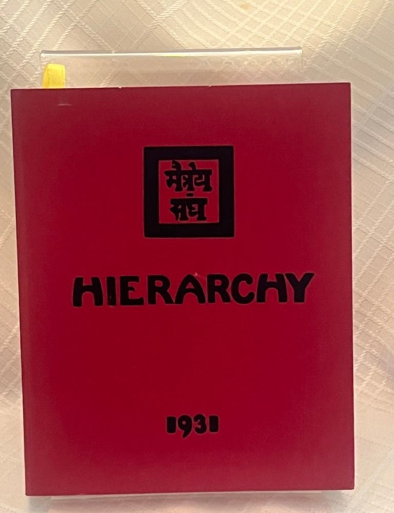 Item #81348 HIEARCHY: 1931