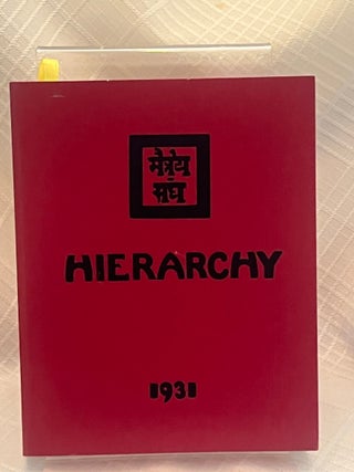 Item #81348 HIEARCHY: 1931