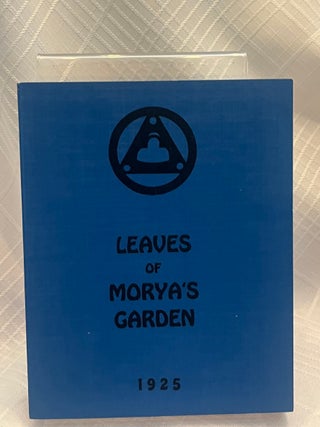 LEAVES OF MORYA'S GARDEN: 1925 - II