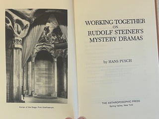 WORKING TOGETHER ON RUDOLF STEINER'S MYSTERY DRAMA.