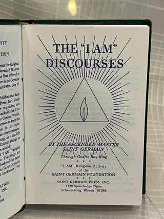 THE "I AM" DISCOURSES: By the Ascended Master Saint Germain