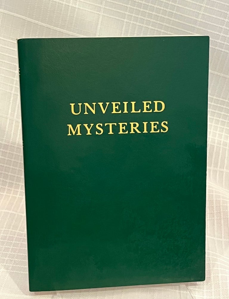 Item #81882 UNVEILED MYSTERIES. Godfre Ray King.
