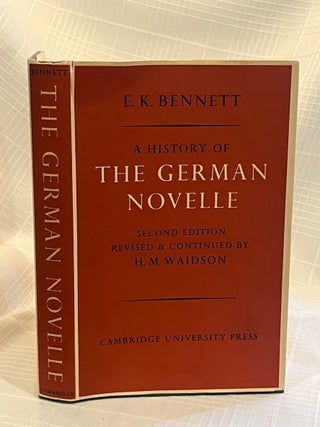A HISTORY OF THE GERMAN NOVELLE