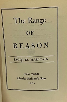 THE RANGE OF REASON.