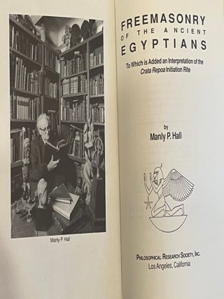 FREEMASONRY OF THE ANCIENT EGYPTIANS.