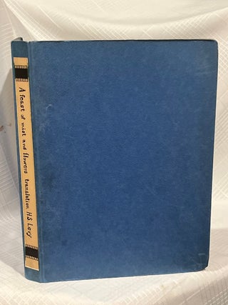 A FEAST OF MIST AND FLOWERS: The Gay Quarters of Nanking at the End of the Ming. Howard S. Levy.
