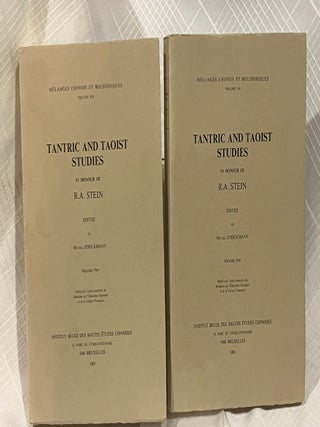 TANTRIC AND TAOIST STUDIES: In Honour of R.A. Stein