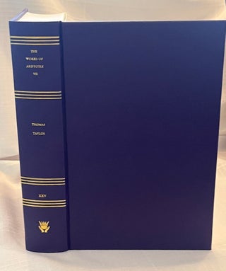 Item #9091 ON THE HEAVENS, ON GENERATION & CORRUPTION, AND ON METEORS: VOLUME VII OF THE WORKS OF...
