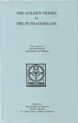 Item #9093 THE GOLDEN VERSES OF THE PYTHAGOREANS. Pythagoras