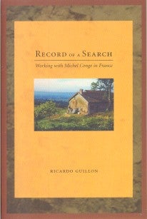 Item #9177 RECORD OF A SEARCH.: Working with Michel Conge in France. Ricardo Guillon.
